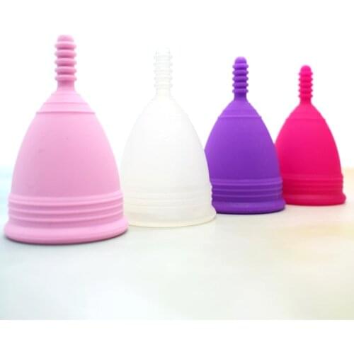 Medical Grade Silicone Menstrual Cup Women Lady Menstrual Period Cup Feminine Hygiene Menstrual Cup For Personal Health Care