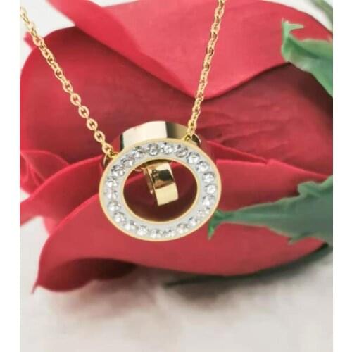 Fashion jewelry steel necklace