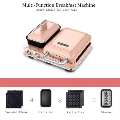 Multi-Function Breakfast Machine Sandwich Light Food Machine Small Household Waffle Maker Toast Baking Machine Sandwich Maker