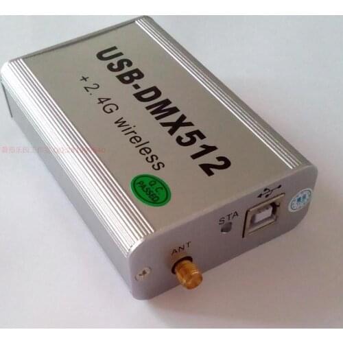 New Wired and Wireless USB-DMX512 Console +3D Console Beam Light Shake Head Light High Speed DMX512 Controller