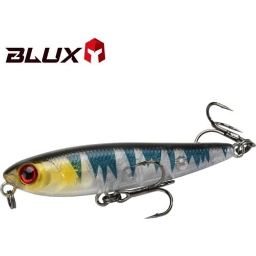 BLUX Floating Pencil WTD 55mm 3.8g Topwater Fishing Lure Freshwater Walk The Dog Artificial Hard Plastic Bait Trout Bass Tackle