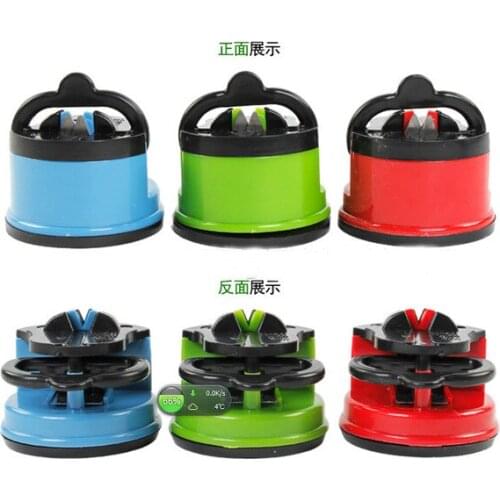 Steel Grinder Stone with Suction Cup Sharpeners Tool Positioning Grinder Sharpening Stone Set Kitchen Knives & Accessories