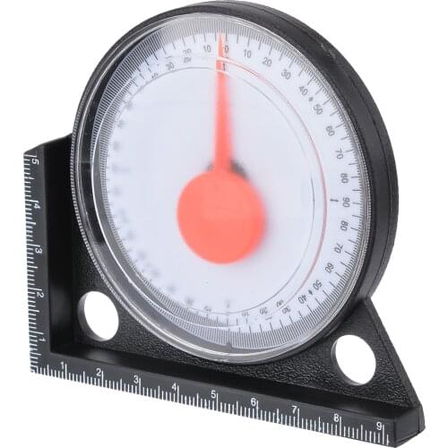 1pc Tile Work Slope Inclinometer Angle Finder Slope Protractor Tilt Level Meter Clinometer Gauge Angle Measuring Gauging Tools