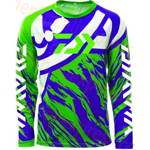 2020 4 Colors New Style Daiwa DAWA Men Fishing Clothes UV Protection Moisture Wicking Quick-drying Breathable Fishing Shirts