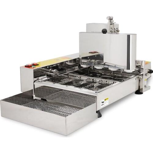 2020 new arrival Commercial electric 4 rows automatic donut maker machine,mini donut fryer machine