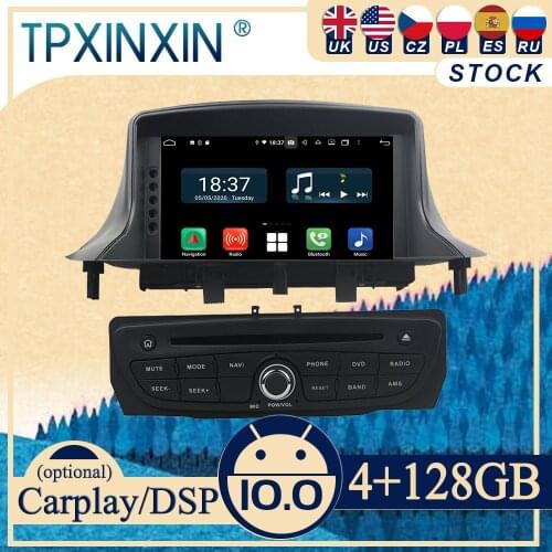 For Renault Megane 3 Fluence 2009-2016 Android Stereo Car Radio with Screen2 DIN Radio DVD Player Car GPS Navigation Head Unit