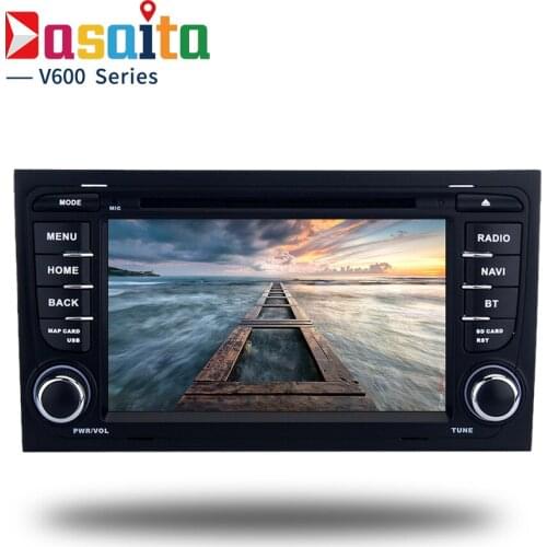 2 din Android 8.0 Car DVD player For Audi A4 S4 RS4 radio multimedia player with Octa Core 4Gb Ram 32Gb Rom built-in GPS