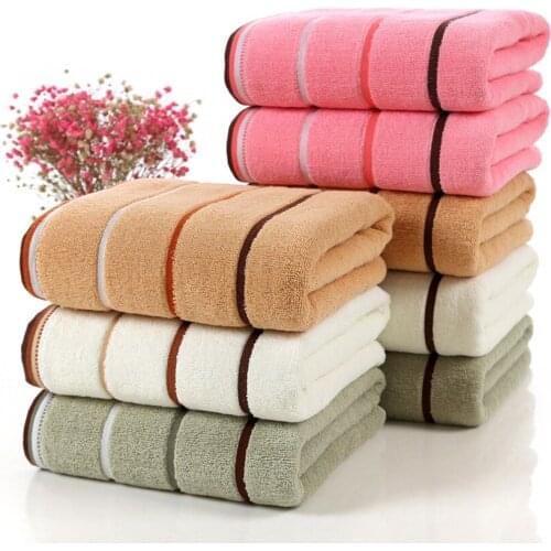 Pure Cotton Bath Towel Large Thick Towel Set Family Bathroom Hotel Adult Children Towel Bath Towel