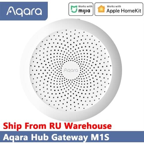 Original Aqara Hub Gateway with RGB Led Night Light Zigbee APP Remote Control Smart Home Work With Mijia APP Apple HomeKit
