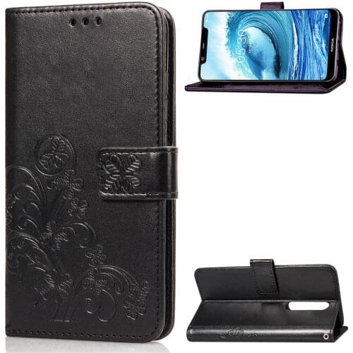 Phone Case For Nokia 5 5.1 Plus Flip PU Leather Back Cover Silicone Case For Nokia X5 5.1plus Wallet Smartphone Bag Coque Funda