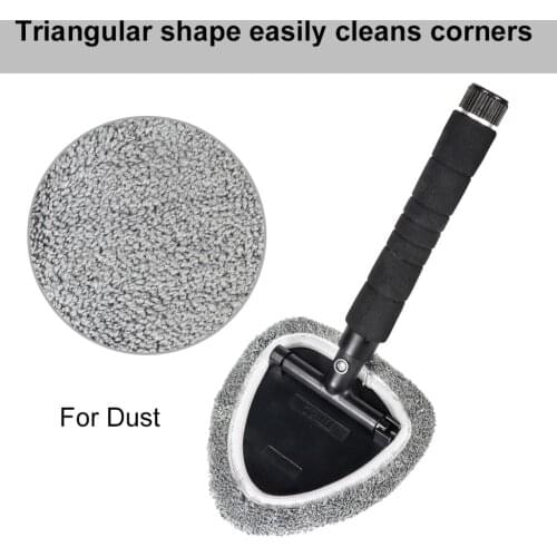 Black Car Wiper Cleaner Microfiber Clean Glass Window