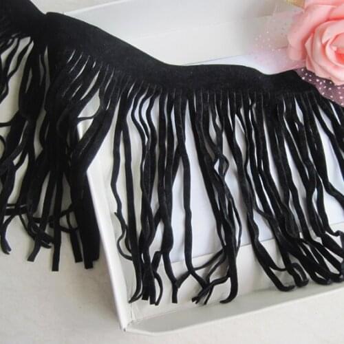 2016 new flannel tassel lace embroidery garment accessories skirts clothes DIY wide 15cm