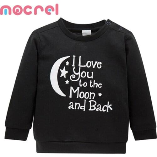 Boys Long Sleeve T-Shirt New Autumn Children Letters Han Edition Shoulder Button Render Unlined Upper Garment Of Childrens Coat