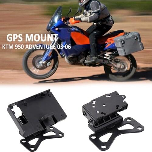 For 950 Adventure 2003-2006 Motorcycle Navigation Bracket Mobile Phone GPS Plate Bracket Support Phone Holder