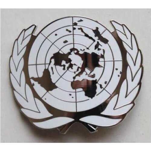 UN United Nations Metal Beret Cap Metal Pin Badge Pin Military Brooch armyshop2008