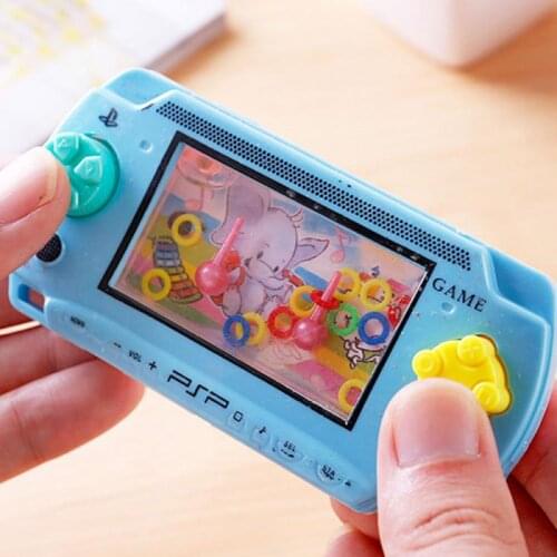 Throwing Circle Water Machine Toys Child Handheld Small Game Decompression Toys Christmas Gift Childhood Nostalgia Gag Toys