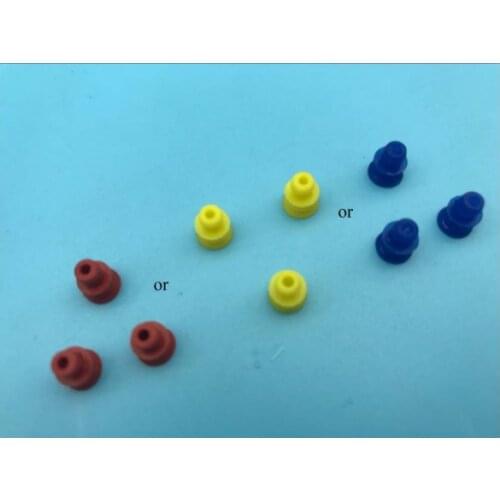 TE AMP Superseal Series silicone rubber wire seal with cavity diameter of 5.5mm for Heavy Duty Connector Insert 281934-2