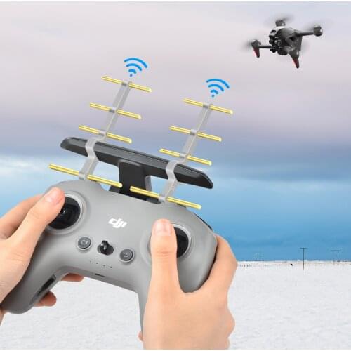 DJI FPV Signal Booster Antenna Yagi Remote Control 2 Range Extender Amplifier 2.4G For DJI FPV Drone Controller 5.8G Antennas