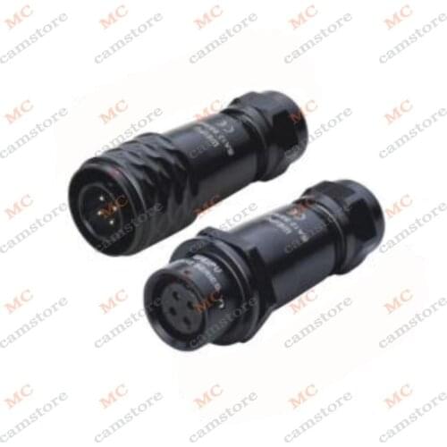 WEIPU SA1210/SA1211 series metal waterproof connector 2-9 pin plugs and socket, IP67 Cable to Cable Aviation LED Power Connector