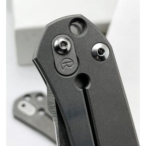 Custom Made Titanium Pocket Clip Filler Tab for Chris Reeve Umnumzaan & Large Sebenza 21