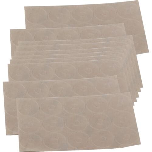 10 Sheet (150pcs) Silicone Gel Quilting Ruler Grips Non-Slip Adhesive Rings Crafts