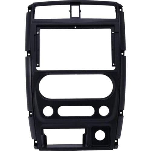 2Din Car DVD Frame Audio Fitting Adaptor Dash Trim Kits Fascia Panel 9 Inch for Suzuki Jimny 2007-2016