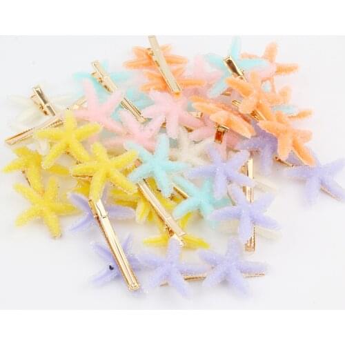 5PCS Multicolor DIY Geometric Shape Hairpin Keychain Personality Simple Design Car Key Case DIY Pendant