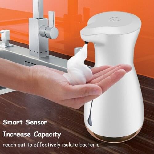 700ML Automatic Soap Dispenser Foaming Touchless Handfree Smart Liquid Soap Dispenser USB Rechargeable Bathroom Kitchen Supplies