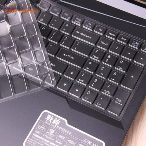 For Hasee Z6-Kp5S1 / D1 / Gt Z6-Kp7S1 Z7M-Kp5D1 / S1 Z7M-Kp7D1 Laptop Keyboard Cover Skin Protector Ultra Thin Tpu