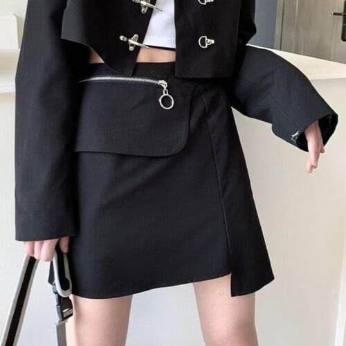 Houzhou Asymmetrical Skirts