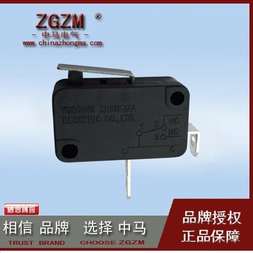 HWEXPRESS 50PCS Fretting Switch ZW7-1I-CX-A Copper Contact 3-5A Normally Open