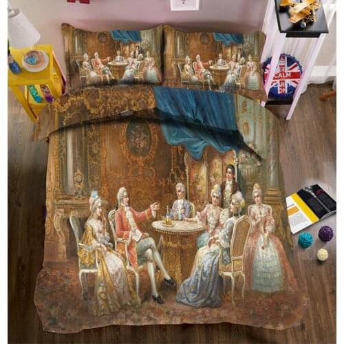 Morden 3D Bedding Set skull Quilt Cover Set King rosa Queen Twin full Size printed sheet bed Home Textiles Drop Ship