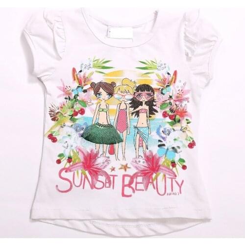 Футболки с коротким рукавом для девочек Kseepamo China At AliExpress