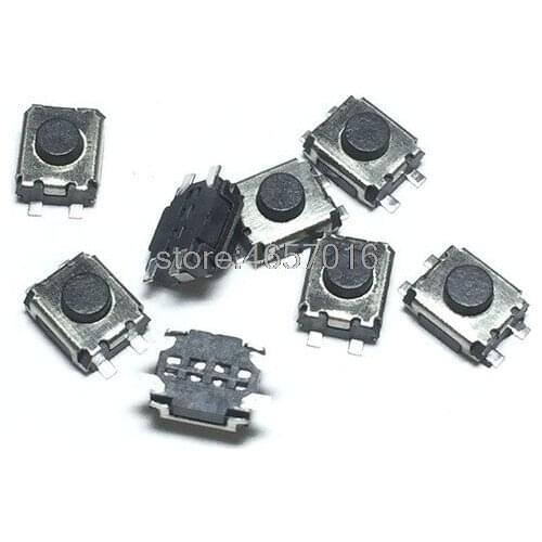 Micro button tact switch 4 pin SMD little turtle 3x4x2MM 4 * 3 * 2MM single shrapnel temperature 100pcs/lot
