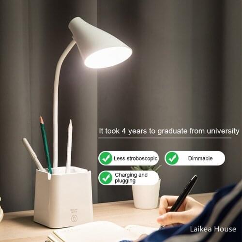 Eye Protection USB Desk Lamp Smart Folding Work Reading Index Light Led Learning Dormitory Desk Lamp Multifunctional Table Light