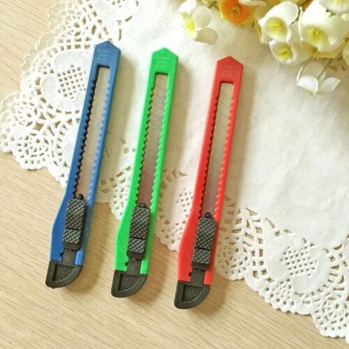 Wholesale high quality small color art knife paper knife wallpaper knife office culture and education cutting