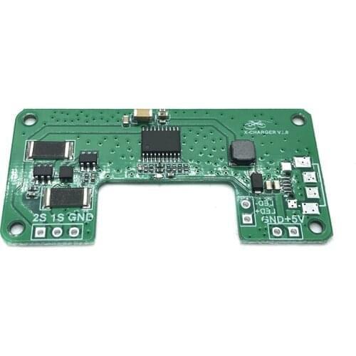 FullSpeed 5V 10W X-Charger Board for FrSky X-lite Radio Transmitter Built-in Charger Module 18500 18650 14500 Battery RC Drone