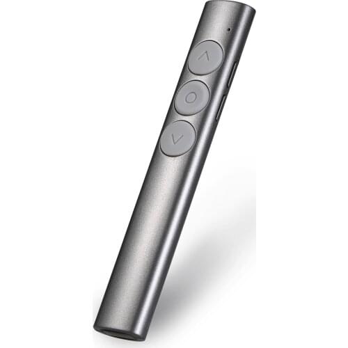 2.4GHz Wireless Powerpoint Presenter Presentation Pointer PPT Clicker USB Receiver 100 Meters Remote Control Windows Android Mac