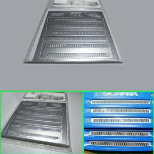 Mesh In Metal Air Intake Hood for 1/14 Tamiya RC Truck Car SCANIA R730 R470 R620 56323 56327 Diy