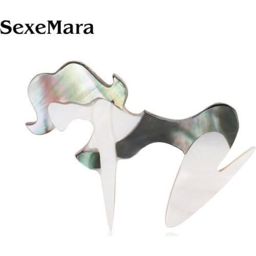 SexeMara Acrylic Brooch Cartoon Women Girl Metal Pins Badges Brooches For Backpacks Clothing Accessories Fashion Jewelry Gift