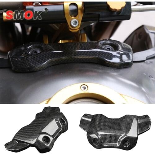 SMOK For Yamaha MT-09 FZ-09 MT 09 MT09 FZ 09 FZ09 2014-2017 Motorcycle Accessories Carbon Fiber Front Tank Cover Protector