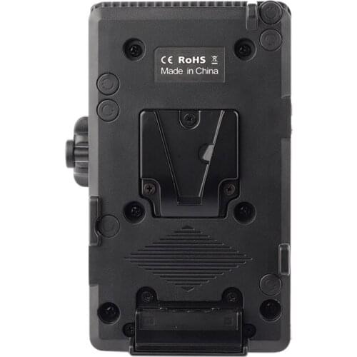 V Mount V-Lock Battery Plate Power Supply Adapter System D-Tap Connector with Clamp for Sony Camera BP Battery