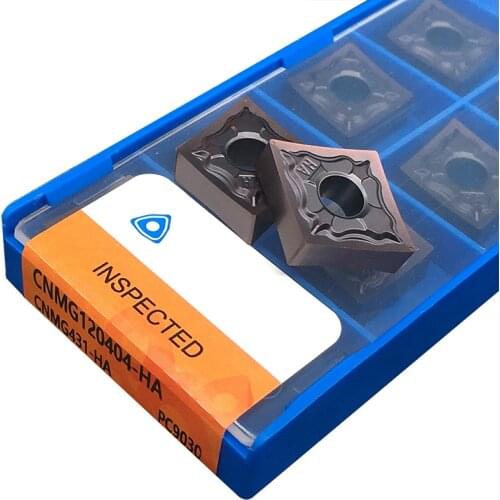 CNMG120404 CNMG120408 HA PC9030 External Turning Tool High Quality Lathe Cutter Tools CNMG 1204 Inserts For MCLNR/L Tool Holder