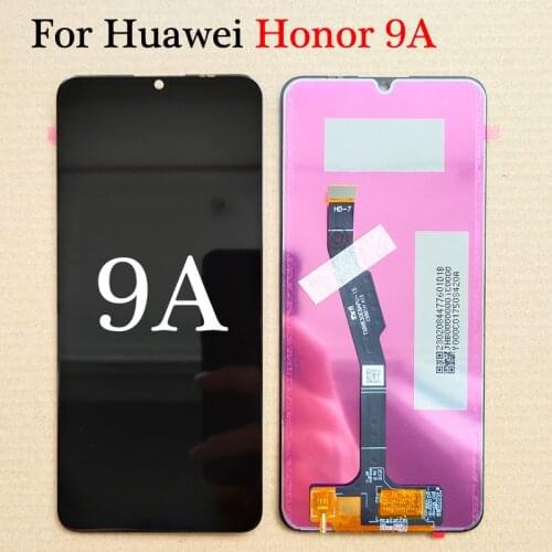 High Quality Black 6.3 inch For Huawei Honor 9A MOA-AL00 MOA-LX9N Lcd Display Touch Screen Digitizer Assembly Replacement