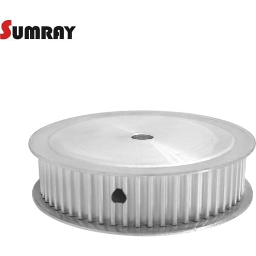 SUMRAY 5M 80T Timing Pulley 8/10/12/16/20mm Bore Tooth Belt Pulley 21mm Width Synchronous Wheel Pulley For 20mm 5M Timing Belt