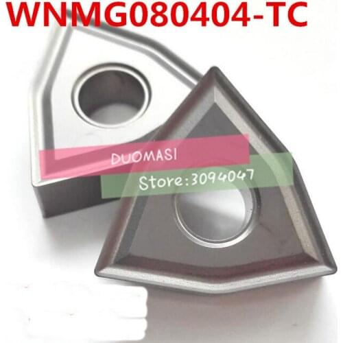 10PCS WNMG080404-TC metal ceramic inserts.ceramic blade, Cutting Tool CNC Tools Lathe cutter tools for MWLNR/WWLNR