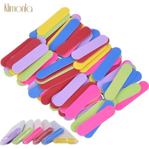 1000x Disposable Mini Nail Art Sanding Files Wooden Manicure Care Tools Sanding Polishing Buffer Salon Nail File Wholesale