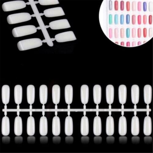 120Tips Gel Polish Shelves Color Palette Card Holder Metal Chain Double Side Swatches Nail Art Training Hand Sample Stand
