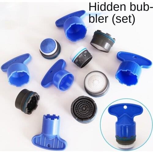 2PCS Male Thread Aerator Water Saving Tap Bubble Faucet External Concealed Aerator Kitchen Accessories Basin Faucet Adapter