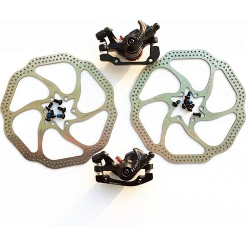 2015 Free shipping MTB good pair of best-selling mountain bike disc brakes and rotors 160CM quality